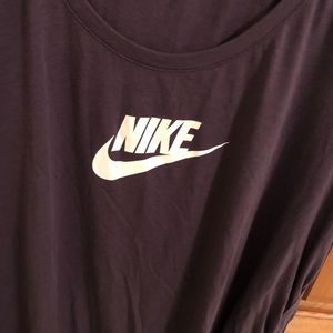 Nike plus tunic top
